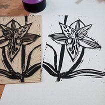 Mi proyecto del curso: Grabado contemporáneo en linóleo. Un progetto di Illustrazione tradizionale, Artigianato, Belle arti, Stampa e Illustrazione con inchiostro di Jor Sassera - 10.08.2023