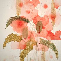 My project for course: Artistic Floral Watercolor: Connect with Nature. Ilustração tradicional, Pintura, Pintura em aquarela e Ilustração botânica projeto de jacqui_dom - 13.08.2023
