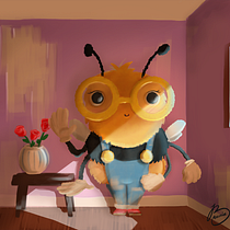 My project for course: Lighting Principles for Digital Painting. Traditional illustration, Digital Illustration, and Digital Painting project by Oksana Shvedenko - 08.11.2023