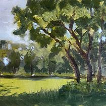 Mein Abschlussprojekt für den Kurs: Pleinairmalerei in Öl für Anfänger: Malen unter freiem Himmel Ein Projekt aus dem Bereich Bildende Künste, Malerei und Ölmalerei von r.langemeier - 14.08.2023