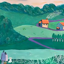 My project for course: Travel Sketchbook Illustration with Gouache. Un progetto di Pittura, Disegno, Sketchbook e Pittura gouache di dlcopeland16 - 15.08.2023