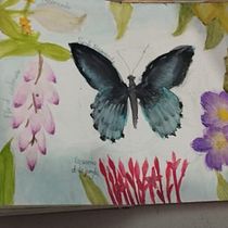 Mi proyecto del curso: Diario naturalista en acuarela. Traditional illustration, Watercolor Painting, Botanical Illustration, Sketchbook, and Naturalistic Illustration project by Emiliano Fernández - 08.13.2023