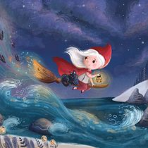 Il mio progetto del corso: Illustrazione per bambini con Procreate: dipingi scene magiche. Un progetto di Illustrazione tradizionale, Illustrazione digitale, Illustrazione infantile, Pittura digitale e Albo illustrato di Natalia Shefarenko - 15.08.2023