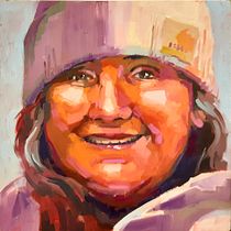 My project for course: Portrait Painting with Oil: Explore Light and Shade. Fine Arts, Painting, and Oil Painting project by Ruth Squitieri - 08.07.2023