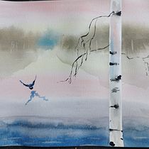 Mi proyecto del curso: Paisajes atmosféricos en acuarela Ein Projekt aus dem Bereich Bildende Künste, Malerei und Aquarellmalerei von pitanolascovale - 15.08.2023