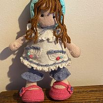 Mi proyecto del curso: Elaboración de muñecas amigurumi románticas. Un proyecto de Artesanía, Diseño de juguetes, Tejido, Crochet, Amigurumi y Diseño textil de rodriguezmariangelica - 14.08.2023
