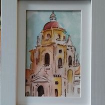 Dibujo arquitectónico con acuarela y tinta. Sketching, Drawing, Watercolor Painting, Architectural Illustration, Sketchbook & Ink Illustration project by Patricia Moravec - 08.16.2023