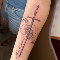 Mi proyecto del curso: Tatuaje para principiantes. Tattoo Design project by Estefanía Murillo - 08.16.2023