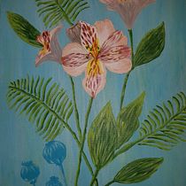 My project for course: Botanical Painting with Acrylic. Traditional illustration, Fine Arts, Painting, Acr, lic Painting, and Botanical Illustration project by luisa_burga - 08.15.2023