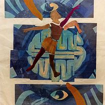 CorAção Virtual. Traditional illustration, Painting, Collage, Children's Illustration, and Gouache Painting project by Eric Paixão - 09.30.2023