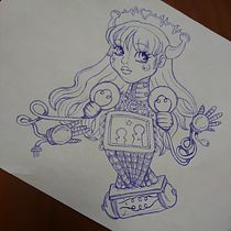 Mi proyecto del curso: Tatuaje para principiantes. Tattoo Design project by Karime Reyes - 10.08.2024