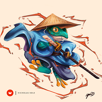 My project for course: Fantasy Character Design in Procreate. Traditional illustration, Character Design, Digital Illustration, Digital Drawing, and Digital Painting project by Agnibha Sen - 08.11.2023