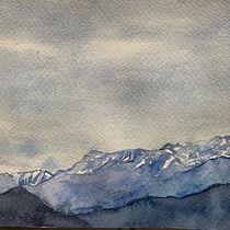 Vistas de Los Andes. Projekt z dziedziny  Sztuki piękne, Sketching, R, sunek ołówkiem,  R, sunek, Malowanie akwarelą i Sketchbook użytkownika enriquechernandez71 - 06.08.2023