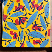 My project for course: Botanical Patterns in a Sketchbook: Conquer the Blank Page. Ilustração tradicional, Pattern Design, Ilustração botânica, e Sketchbook projeto de lilli11 - 17.08.2023