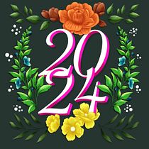 Meu projeto do curso: Lettering digital: combine flores e letras com Procreate. Digital Lettering, and Lettering project by inesantunes14 - 08.17.2023