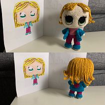 Mi proyecto del curso: Amigurumis: personas tejidas a crochet. Arts, Crafts, To, Design, Fiber Arts, Crochet, Amigurumi, and Textile Design project by Ana Puig - 08.17.2023