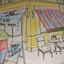 Mi proyecto del curso: Diseño de interiores para restaurantes. Projekt z dziedziny Architektura wnętrz, Projektowanie wnętrz, Dekoracja wnętrz, Projektowanie powierzchni h, low, ch i Projektowanie przestrzeni użytkownika ja_z_min - 17.08.2023