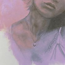 My project for course: Graphite Portraits with Digital Design. Un projet de Illustration traditionnelle, Dessin au cra, on, Dessin, Illustration numérique , et Dessin de portrait de Maria Myrskyvuori - 18.08.2023
