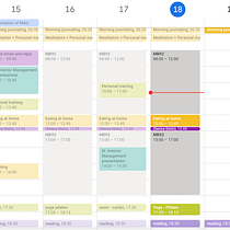 My project for course: Agenda Organization for Energy and Time Management. Creative Consulting, Design Management, Marketing, Management, and Productivit project by silvia.iraghi - 08.18.2023