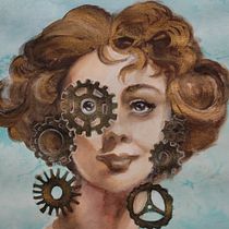 My project for course: Expressive Watercolor Portraits. Un progetto di Illustrazione tradizionale, Belle arti, Pittura, Pittura ad acquerello e Disegno di ritratti di Moso Chiara - 18.08.2023