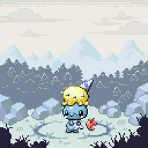 Meu projeto do curso: Introdução ao desenho de personagens em pixel art. Character Design, Video Games, Pixel Art, and Game Design project by andre_e.r - 08.17.2023