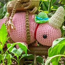 Mi proyecto del curso: Diseño y creación de amigurumis. Un projet de Artisanat, Conception de jouets, Art textile, DIY, Crochet, Amigurumi , et Design textile de nisaem - 16.08.2023