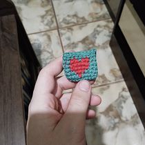 Meu projeto do curso: Tapestry: técnica de crochê para desenhar com linha. Accessor, Design, Pattern Design, Fiber Arts, DIY, Crochet, and Textile Design project by Mirian Rochel - 08.18.2023