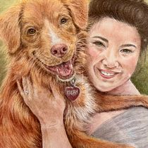 My project for course: Pet Portraits in Colored Pencils. Traditional illustration, and Naturalistic Illustration project by Lois Garrett - 08.19.2023