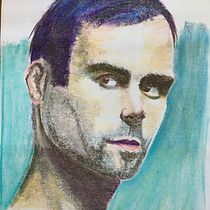 Mon projet du cours : Création de portraits expressifs avec des pastels secs. Un projet de Illustration traditionnelle, Beaux Arts, Dessin, Dessin de portrait , et Dessin artistique de pjsalves - 19.08.2023