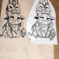 Meu projeto do curso: Tatuagem para principiantes. Tattoo Design project by Vitor Nascimento - 08.19.2023
