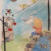 Final Project--Discovering Patterns: Creative Watercolor Sketching for Beginners. Traditional illustration, Sketching, Creativit, Drawing, and Watercolor Painting project by lynnellein - 08.19.2023