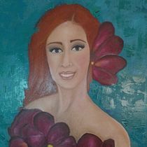Mi proyecto del curso: Pintura al óleo: explora la creatividad en el retrato. Un proyecto de Bellas Artes, Pintura y Pintura al óleo de María Elena Pérez Estrada - 11.08.2023