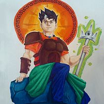 Meu projeto do curso: Ilustração com marcadores: encontre seu estilo. Un projet de Illustration traditionnelle, Peinture, B, e dessinée , et Théorie des couleurs de Kevynn de Freitas - 11.08.2023
