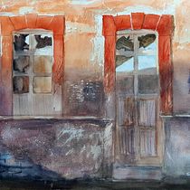 My project for course: Watercolour Texture Masterclass. Fine Arts, Painting, and Watercolor Painting project by sandra_863074 - 08.20.2023