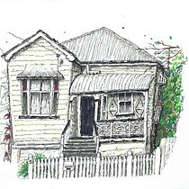 My project for course: Expressive Architectural Sketching with Colored Markers. Sketching, Drawing, Architectural Illustration, Sketchbook & Ink Illustration project by darrinh - 08.20.2023