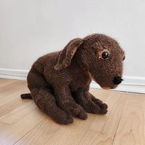 Mi proyecto del curso: Tejido de animales de peluche realistas: crea un cachorro de hilo. Fiber Arts, DIY, Knitting, and Textile Design project by Nadia - 08.16.2023