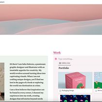 My project for course: Introduction to Notion for Creative Projects. Projekt z dziedziny Tworzenie stron internetow i ch użytkownika saba.haleem - 20.08.2023