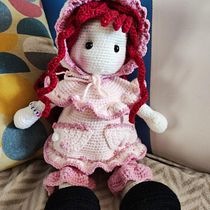 Mon projet du cours : Fabrication de poupées amigurumis romantiques. Un proyecto de Artesanía, Diseño de juguetes, Tejido, Amigurumi y Diseño textil de nathalie2000 - 21.08.2023