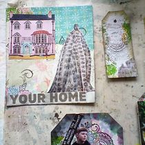 My project for course: Story Illustration with Paper. Traditional illustration, Collage, Paper Craft, Children's Illustration, Creating with Kids, and Narrative project by Elizabeth Blanks - 08.22.2023