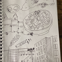 Mi proyecto del curso: Sketchbook para coleccionar ideas ilustradas. Fine Arts, Creativit, Pencil Drawing, Drawing, and Sketchbook project by migancapo - 08.05.2023