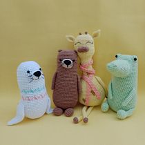 Mi proyecto del curso: Crochet: crea y transforma tus amigurumis. Arts, Crafts, To, Design, Fiber Arts, DIY, Crochet, Amigurumi, and Textile Design project by San - 08.22.2023