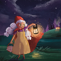 Meu projeto do curso: Ilustração infantil com Procreate: crie cenas mágicas. Un progetto di Illustrazione tradizionale, Illustrazione digitale, Illustrazione infantile, Pittura digitale e Albo illustrato di Rita Dourado - 22.08.2023