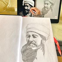 My project for course: Fundamentals of Portrait Drawing with Pencil. Projekt z dziedziny  Sztuki piękne, R, sunek ołówkiem,  R, sunek, R, sunek realist, czn,  R, sunek art, st i czn użytkownika Maribel Cárcamo - 22.08.2023