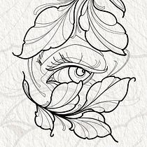 Mi proyecto del curso: Técnicas de tatuaje blackwork con línea fina. Tattoo Design project by Israel Gomez - 03.24.2022