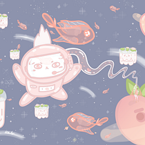 My project for course: Designing Kawaii Worlds: Spread Joy Through Illustration . % asrah_hamad tarafından hazırlanan Karakter Tasarımı, Dijital İllüstras, on, Ve Manga projesi - 08.22.2023
