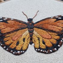 My project for course: Realistic Embroidery Techniques. Traditional illustration, Embroider, and Textile Design project by welinda - 08.23.2023
