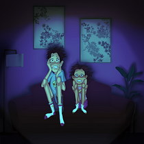 Mi proyecto del curso: Principios de color para ilustraciones emotivas. Un progetto di Illustrazione tradizionale, Character design, Illustrazione digitale, Arte concettuale, Disegno digitale, Narrativa e Teoria del colore di Itzel Adilene Zavala Gaytán - 22.08.2023