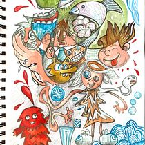 My project for course: The Art of Sketching: Transform Your Doodles into Art Ein Projekt aus dem Bereich Traditionelle Illustration, Bleistiftzeichnung, Zeichnung und Sketchbook von Jonathan Harley - 24.08.2023
