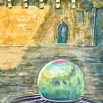 My project for course: Watercolour Texture Masterclass. Fine Arts, Painting, and Watercolor Painting project by Zuzana Kochánková - 08.24.2023