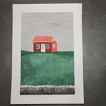 Mijn project van de cursus: Leer gouachetechnieken voor illustraties. Traditional illustration, Sketching, Creativit, Drawing, Watercolor Painting, Sketchbook, and Gouache Painting project by Sandra Seys - 08.20.2023